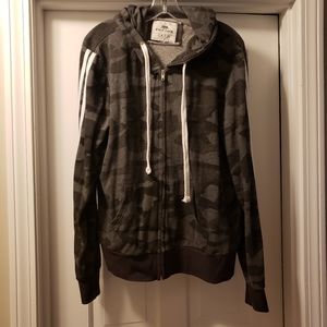 Gently Worn Reflex Camo Zip Up Hoodie